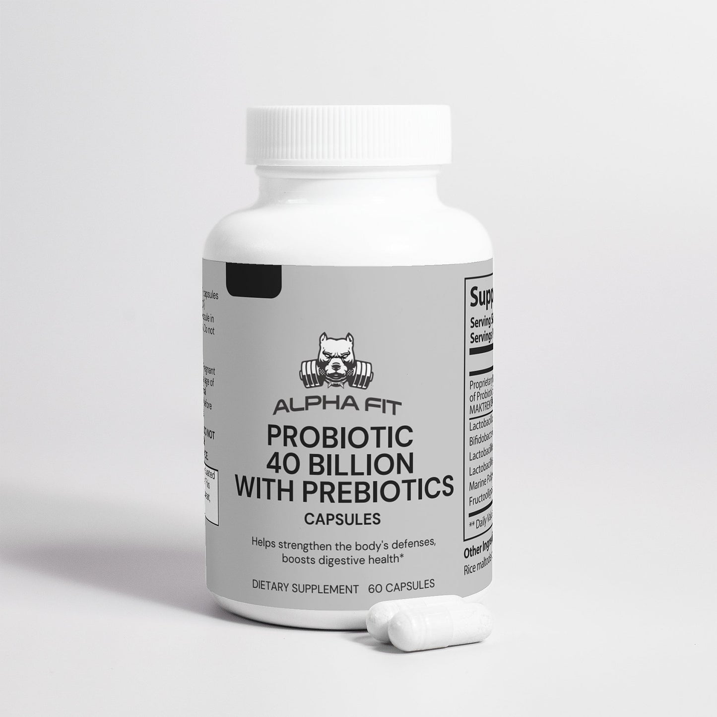 Probiotic 40 Billion with Prebiotics