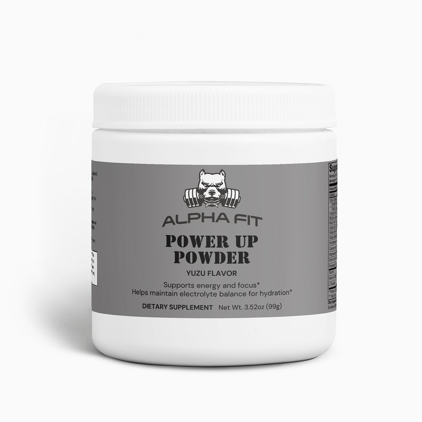 POWER UP POWDER (Yuzu Flavor)