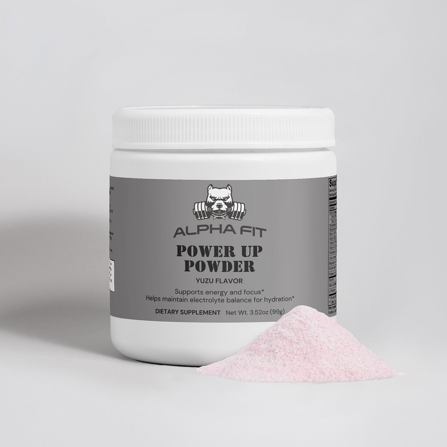 POWER UP POWDER (Yuzu Flavor)